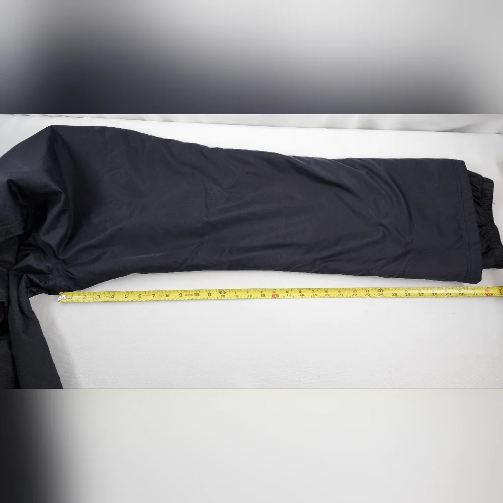 Obermeyer Ski Snowboard Snow Winter Pants Ladies Sz 14 Black  Nylon #65101 - Picture 11 of 14